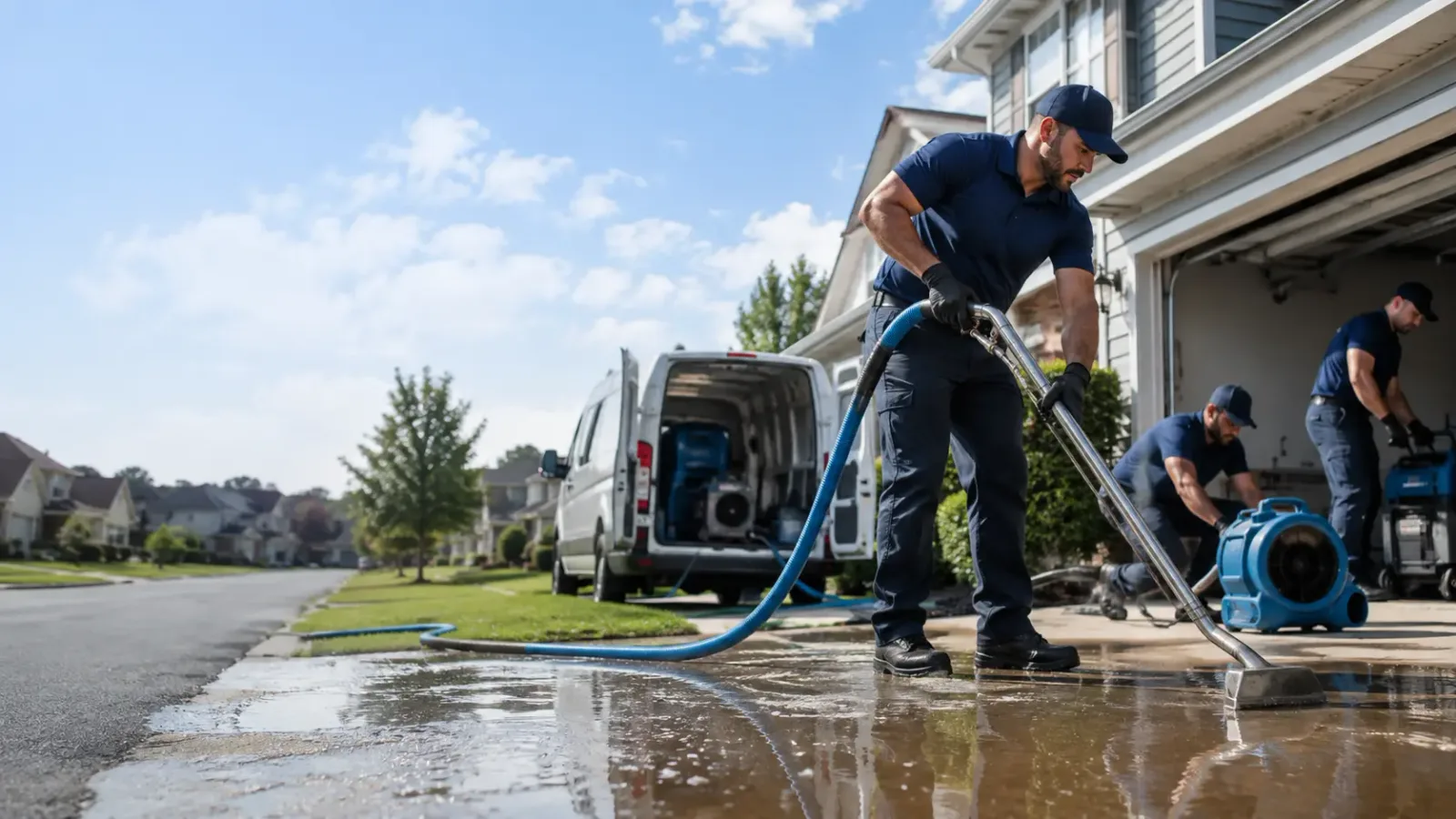 Flood Damage Restoration in Paris, OH